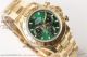 EX Factory Rolex Cosmograph Daytona 116508 40mm 7750 Oyster Band Watch - Green Dial All Gold Case (2)_th.jpg